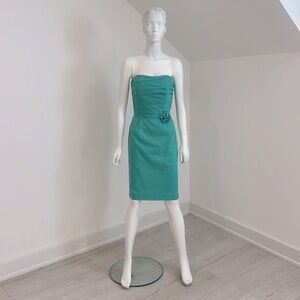 NWT SAMPLE SALE Aftersix 6607 size 10 Turquoise Cotton Voile Pristine